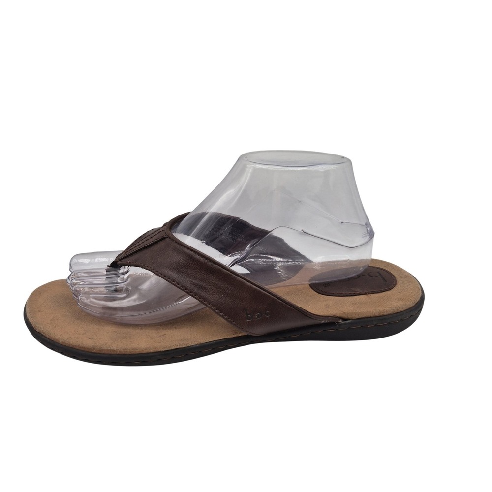 B.o.c Sandals Mens Size 10 Brown Thong‎ Flip Flop Comfort Shoes Casual Beach